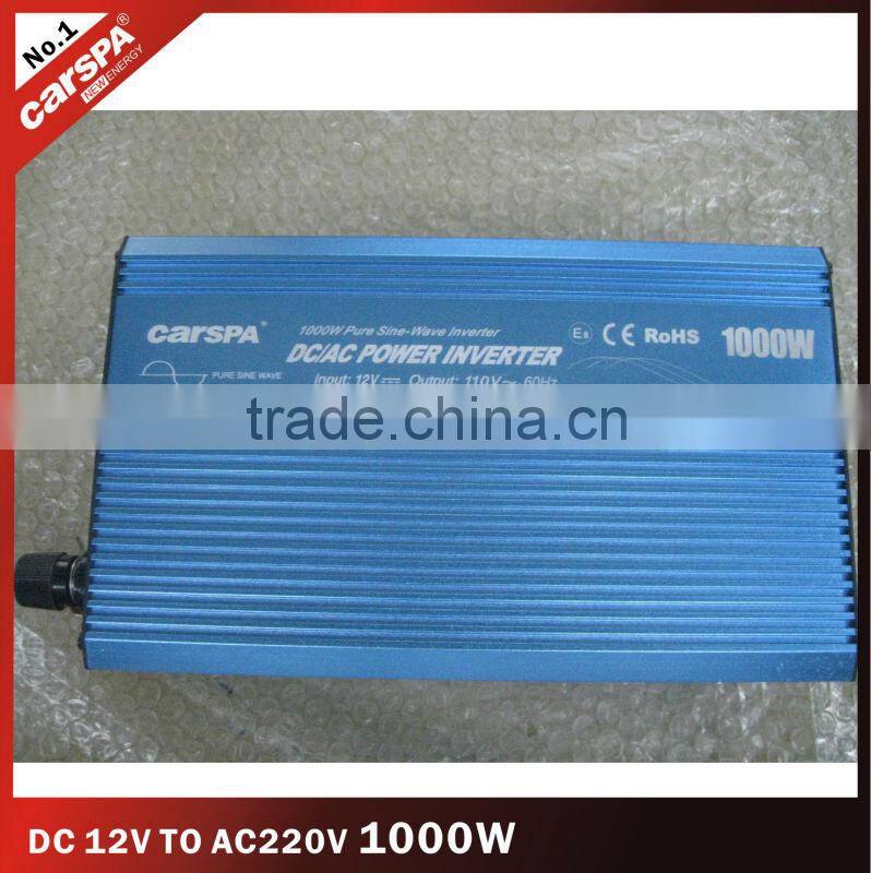 2015 cheap dc to ac single phase pure sine wave power inverter 1000W,12vdc/24vdc to 110vac/220vac/230vac