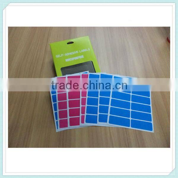 Private label self adhesive label stock