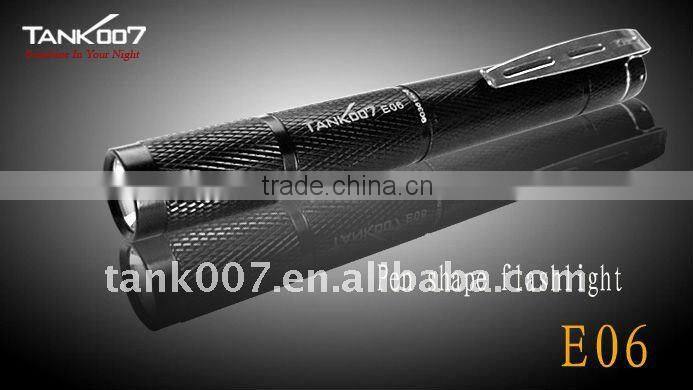 Promotional Flashlight 1led Emergency Torch Light TANK007 E06