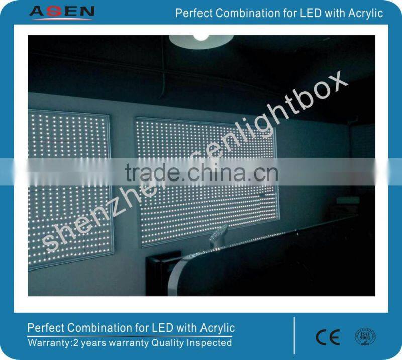 Frameless Backlit LED Fabric Light Box