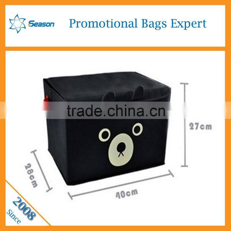 Toy storage boxes and bins collapsible fabric storage boxes