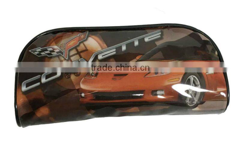 Cool PVC car printed school pencil bag