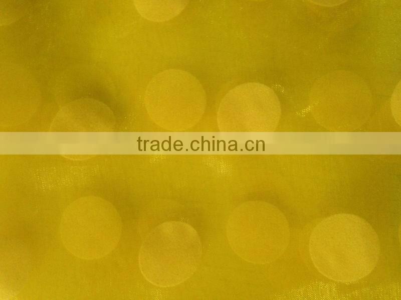 flocking organza fabric