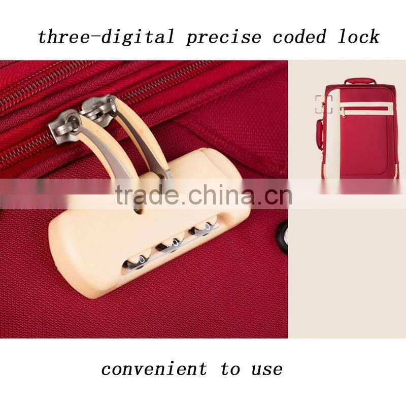 Durable Nylon Fabric Cheap Expandable Superlight Travel Luggage Trolley