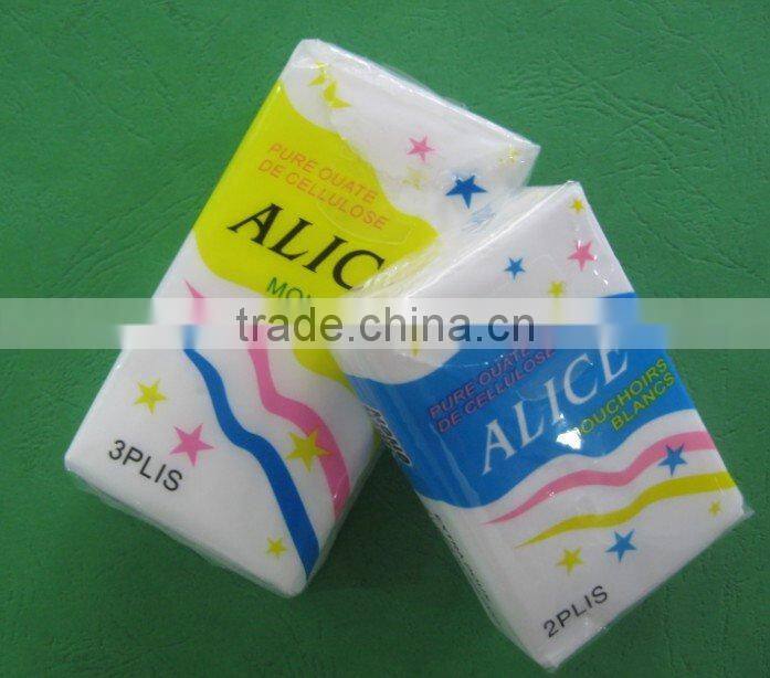 soft,cheap hand tissue paper napkin