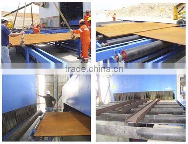 Q69 Steel sheet shot blasting machines