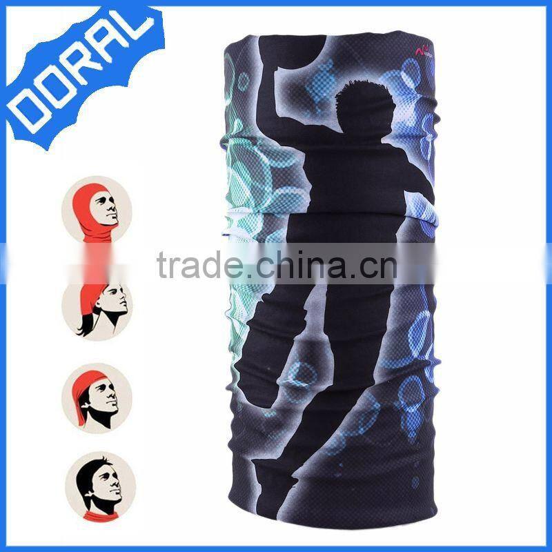 cool magic black dragon printed flag bandana