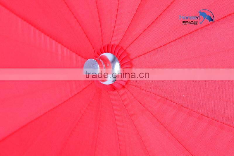 Red Custom Shape Wedding Heart Shape Umbrella