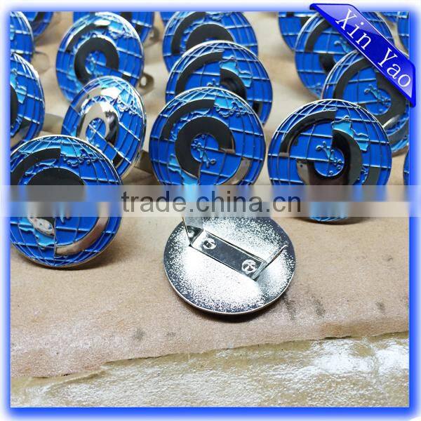 Promotional club high quality zinc alloy antique bronze car badge