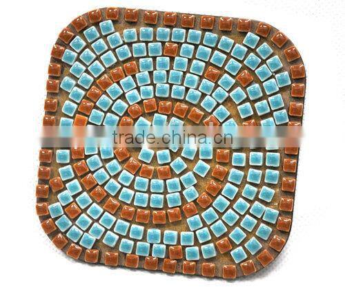 Handmade coaster mosaic cup Home decorative item