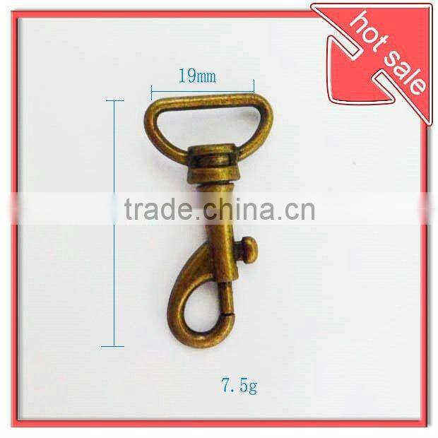 metal snap hook, spring buckle for bags