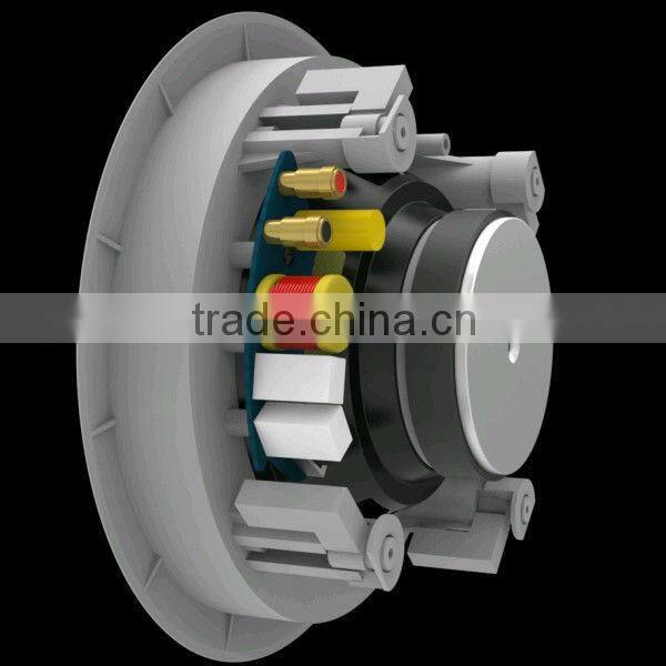 Dual channel indoor 8 inch ceiling speaker