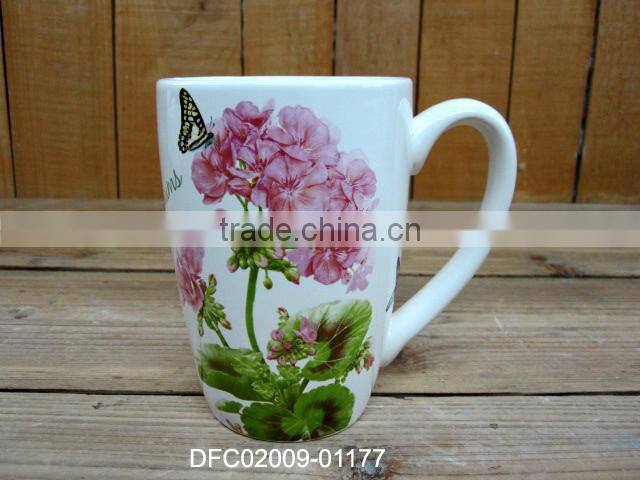 DFC decal vase home decorative flower vase