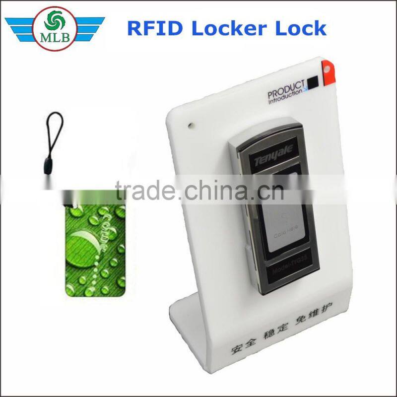 Top Selling RFID Wristband Wooden Box With Electric Lock 12V