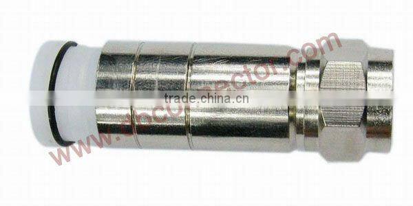rg 11 compression coaxial power connector