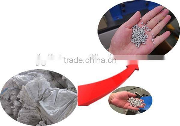 Plastic PE/PP film agglomerator machine