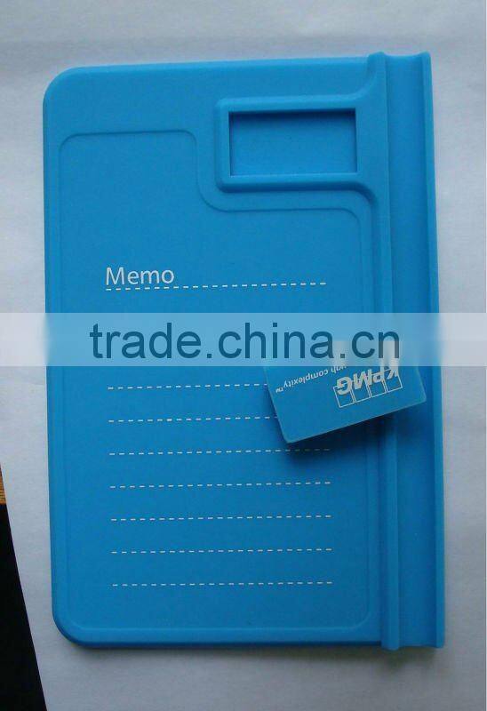silicone recycled memo pad