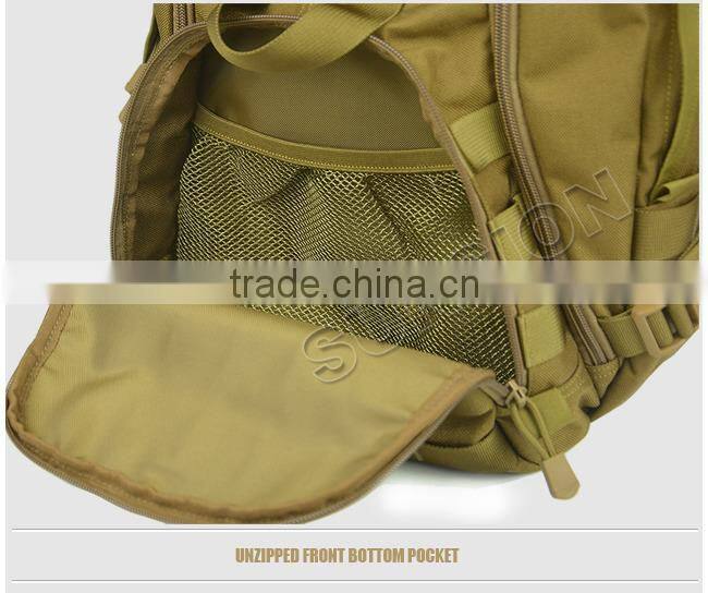 1000D Cordura or Nylon fabric Tactical Backpack ISO/SGS