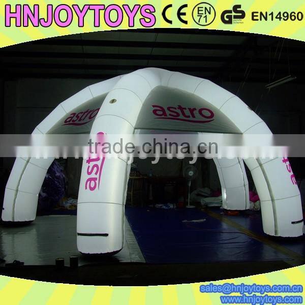 Hot led party tent oxford cloth cheap inflatabel led tent light dome party tent