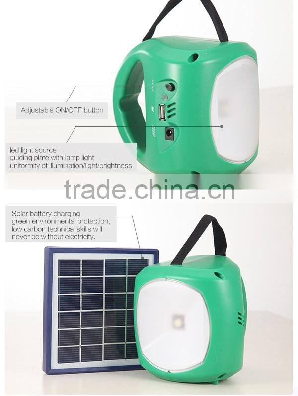 Wholesale led rechargeable camping latern with fm radio latern