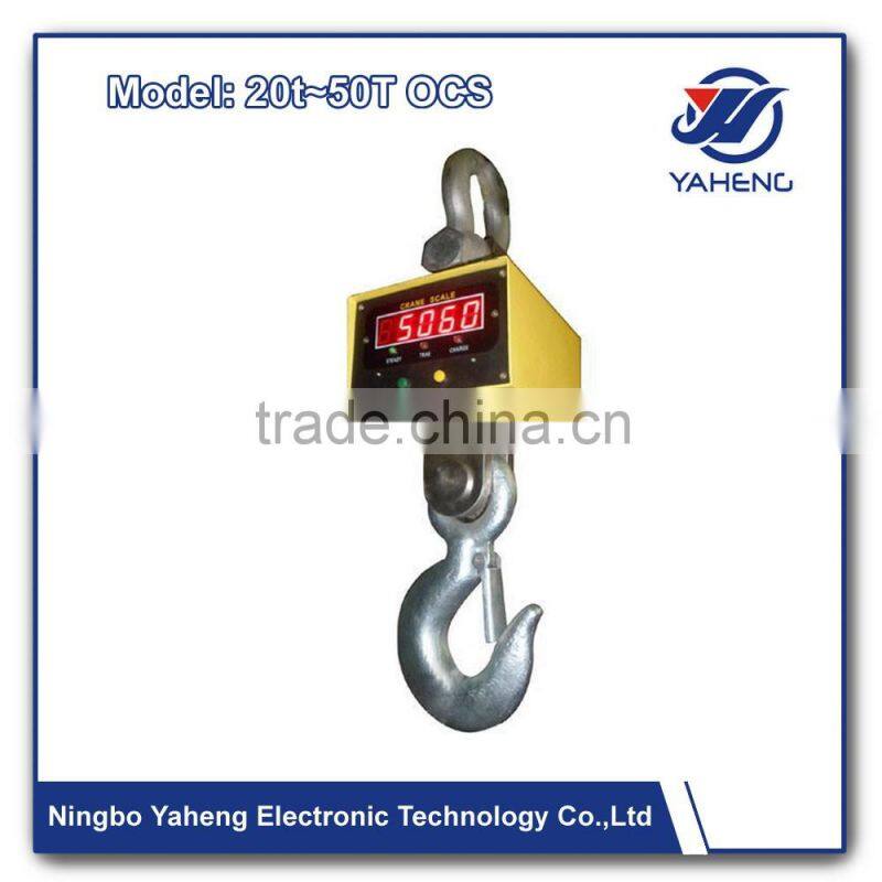 Cheap Weighing Industry Crane Scale with Wireless Bucket OCS 1to 30t Electronic Weighing Wireless large scale