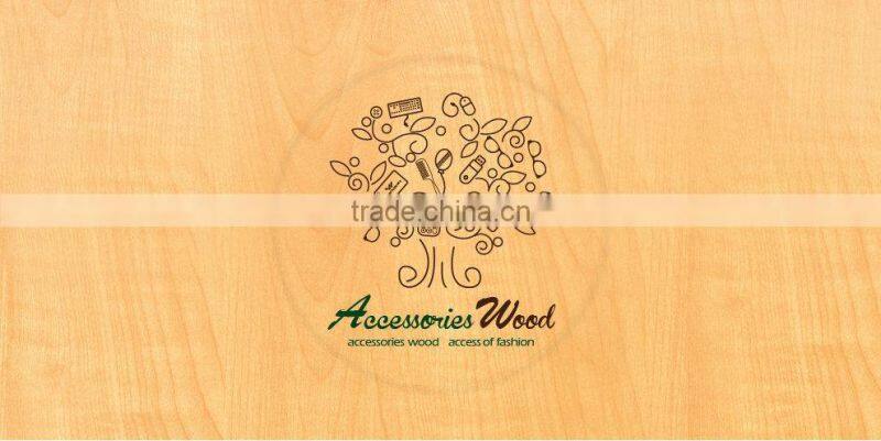 Fashion OEM handmade nature wooden bow ties with gift box