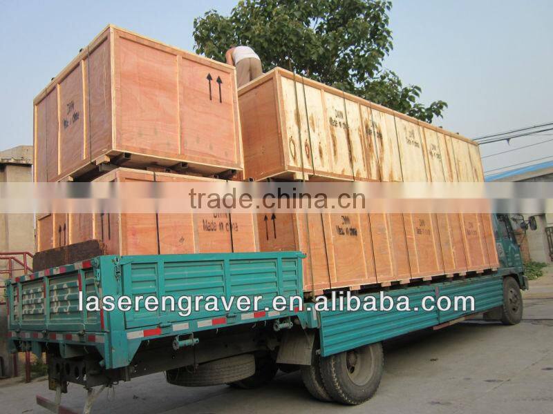 DW1325 cnc 600w YAG laser cutting machine steel board