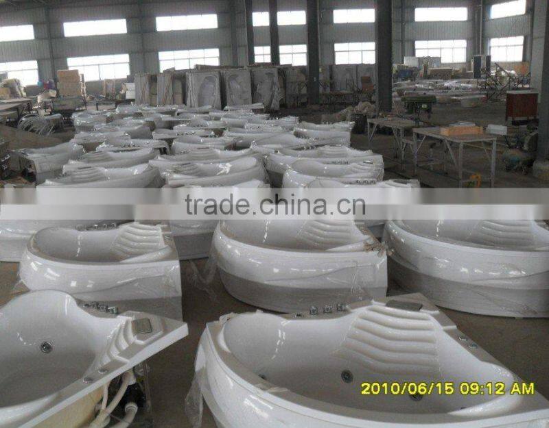 free-standing pure acrylic classcial massage bathtub (TB-B050A)