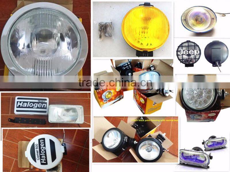 3'' 4'' inch round auto head light truck spare parts dubai