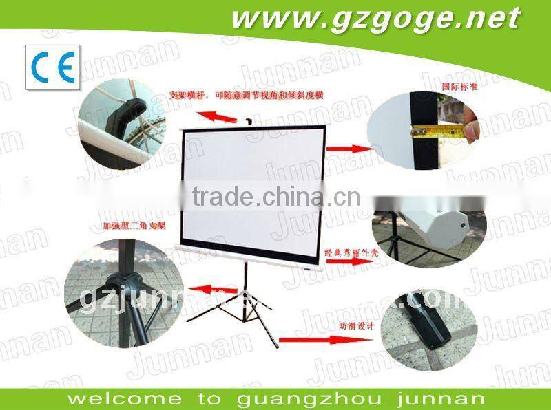 4:3 electric projection screen for meeting system