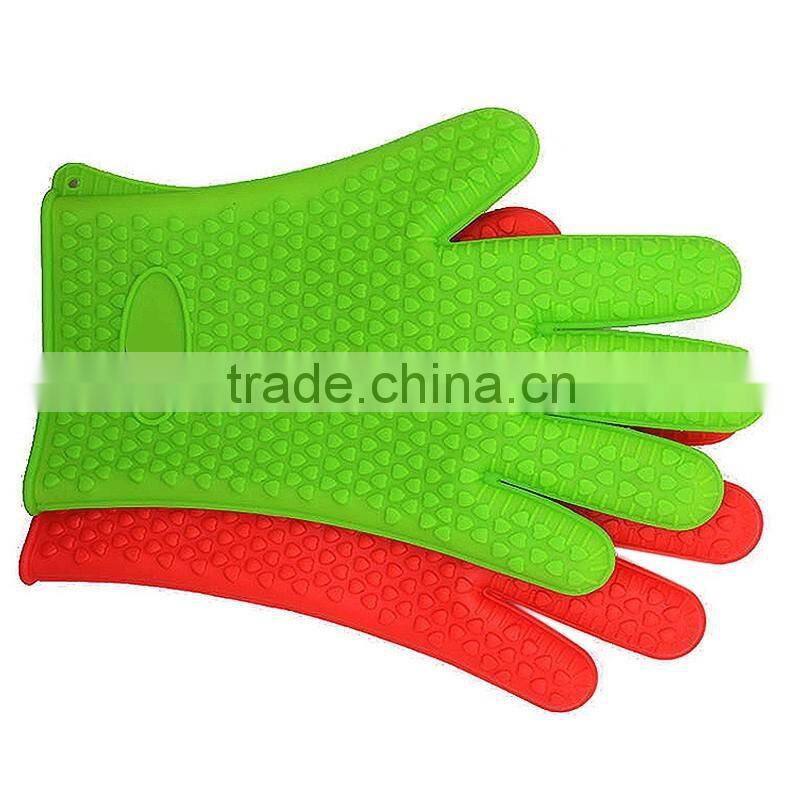 high heat-resistant silicone bbq Grilling gloves and claws