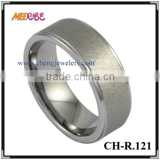 2015 Celtic Woven celtic knot Engraved Black Band for man dome ring/cheap celtic ring