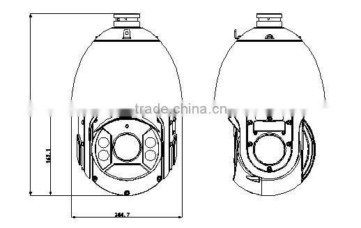 DH-SD6C230T-HN 30x optical zoom Face detection,Tripwire Dahua PTZ Camera