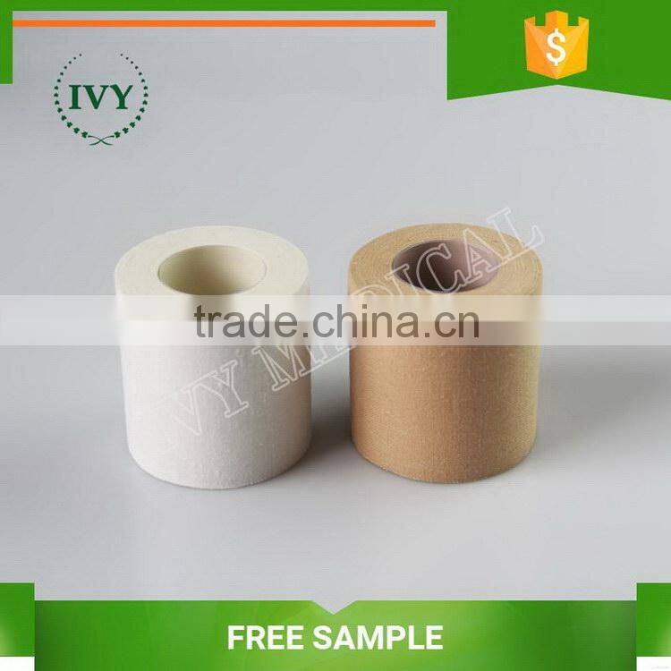 Good quality manufacture sports safety zinc oxide tape
