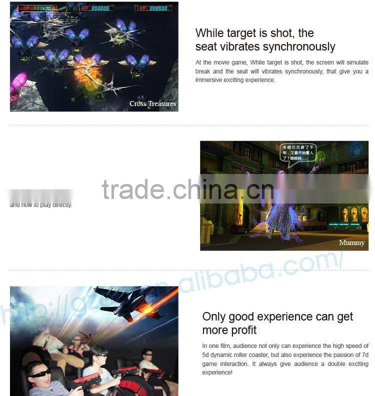 2016 Quick return Economic guangzhou 7d cinema for sale