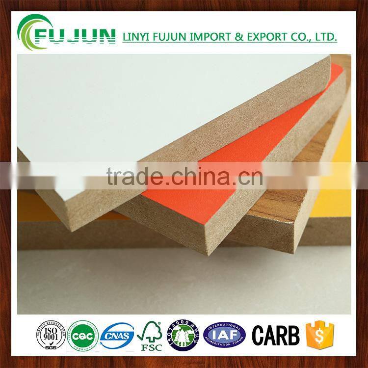melamine board on particleboard/plywood/mdf