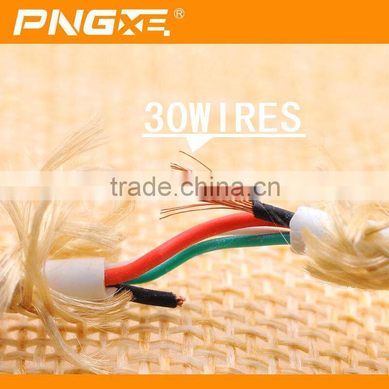China alibaba cable manufacturer pngxe 2015 fast charging braided charger data cable with usb 3.0 aluminium micro usb cable