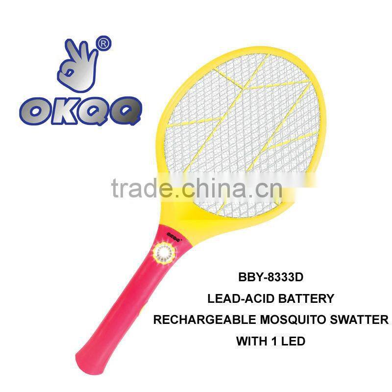 BBY-8333F NEW DESIGN ELECTRIC MOSQUITO SWATTER WITH LED
