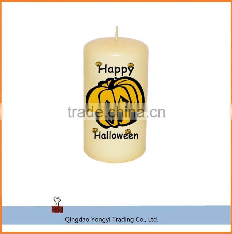 2016 Flameless Halloween Pillar Candles