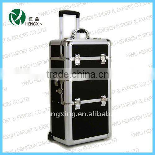 4 In 1 Professional Rolling Cosmetic Case Trolley Makeup Case