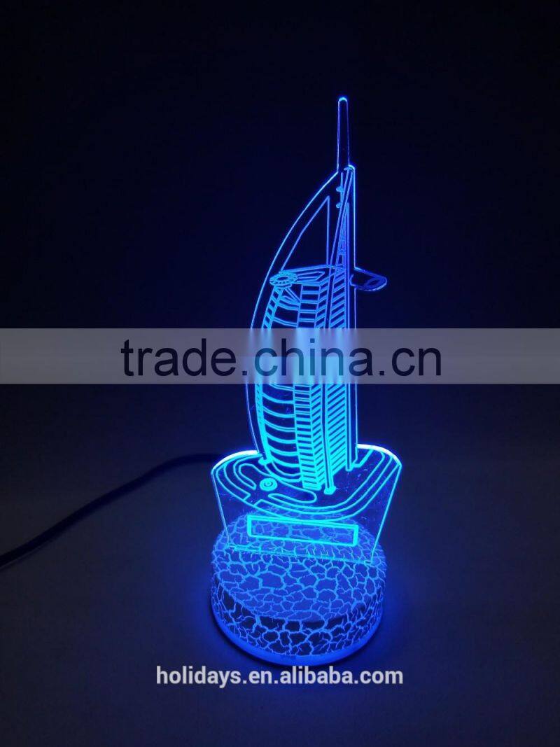 JM-3D07 yiwu jiumei seven color 3d led night light baby
