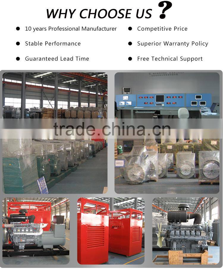 Low rpm generator cheap brushless electric diesel generator by Shangchai engine