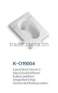 CHEAP PRICE BATHROOM SQUATTING PAN TOILET