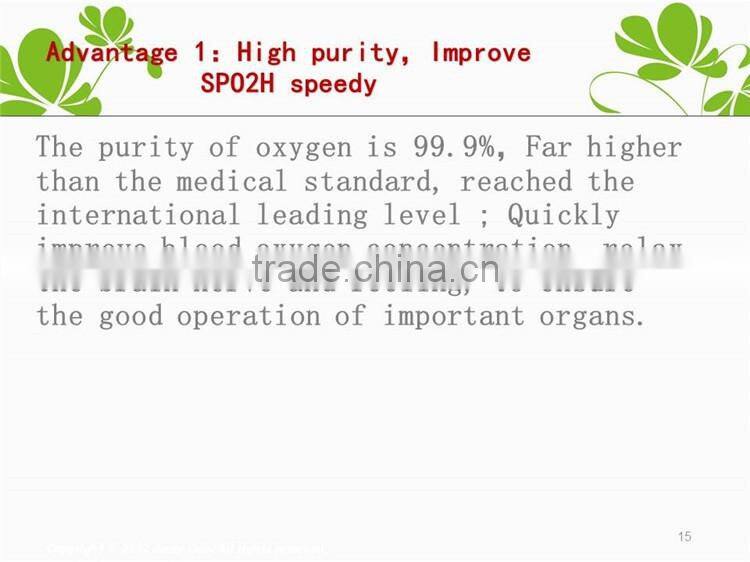 2016 Best selling Medical portable oxygen breathing apparatus