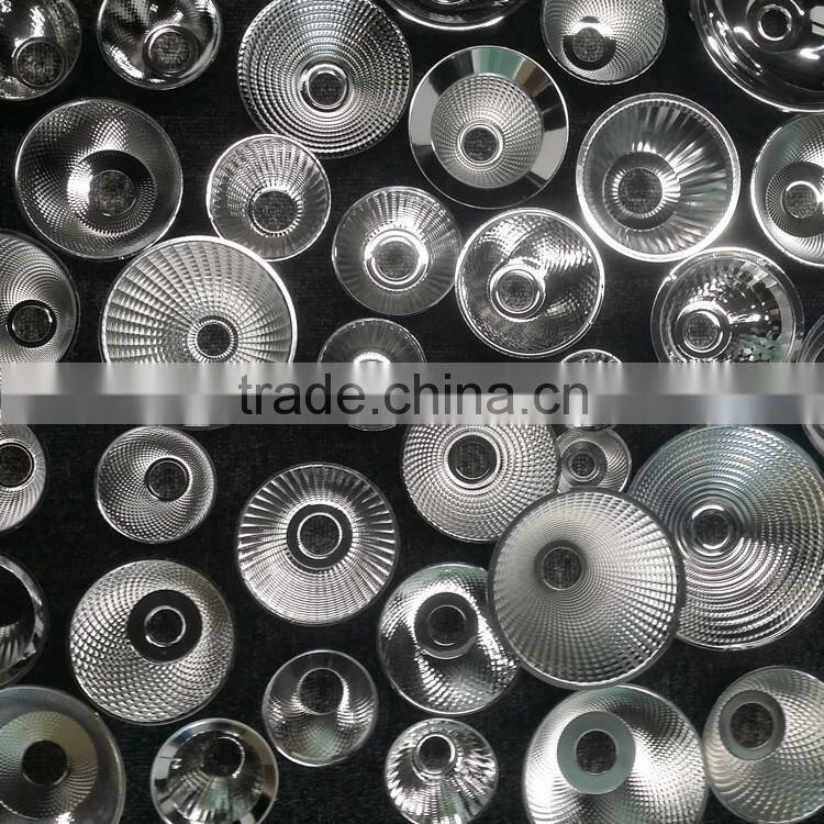 Optical grade aluminum parabolic reflector lamp shade