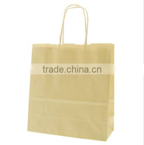 Recyclable Bright Paper Party Bags Gift kraft paper shopping Bag