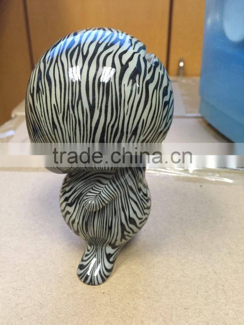 Black PVC DIY Toys,Animal Shaped Feature Plastic Toys