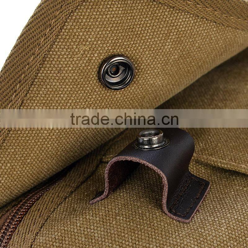 Fashionable Single Shoulder Canvas Messenger Bag Available