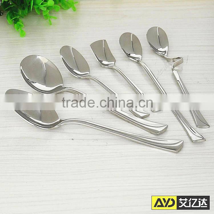 Beautiful lines! Iran high quanlity and good steam shape sets dinnerware