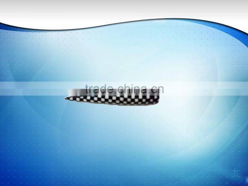 Mixed color UV Acrylic Skull Ear tapers body piercing jewelry